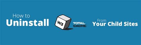 How to quickly remove W3 Total Cache using MainWP.